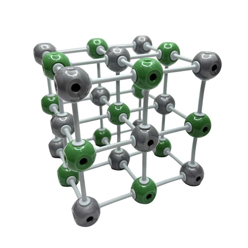 Nástroj pro výuku chemie střední škola model výuky chemie model krystalové struktury chloridu sodného