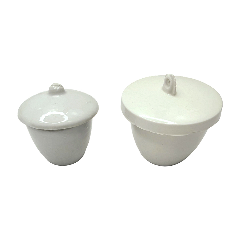 Laboratorní chemický porcelánový kelímek / laboratorní kelímek