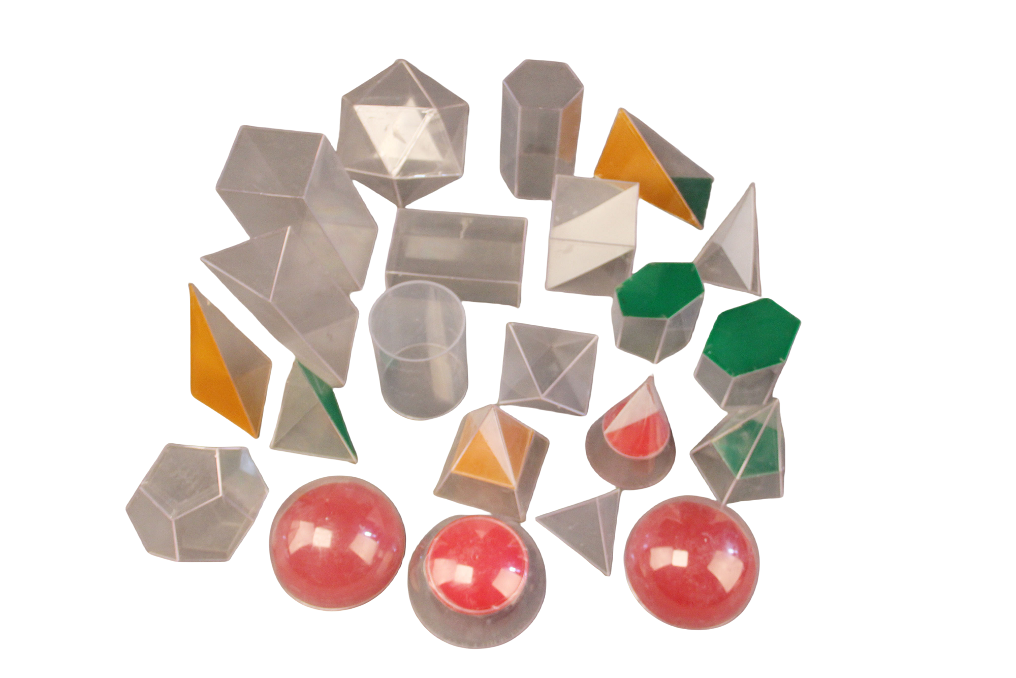 Vzdělávací plastová geometrická sada